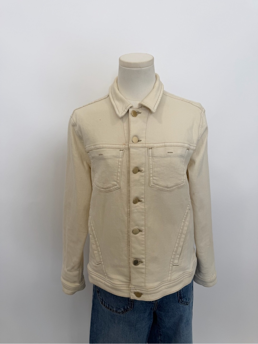 L'Agence Macadamia Denim Jacket